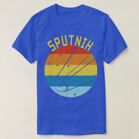 Spoetnik retro UDSSR T-shirt (Design voorkant)