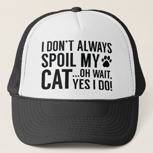 Spoil My Cat Trucker Pet (Voorkant)
