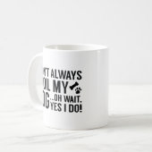 Spoil My Dog Koffiemok (Voorkant links)