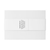 Spoil uzelf bath bomb or soap Labels Uitnodigingen Wikkel (Achterkant Voorbeeld)