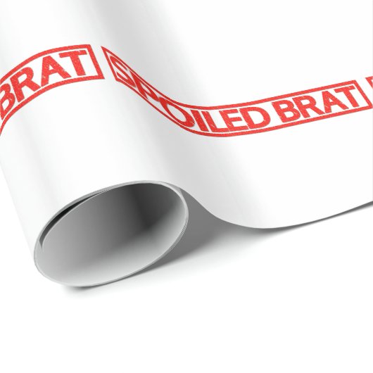 Spoiled Brat Stamp Cadeaupapier (Rol Hoek)