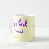 Spoiled High Hiel Diva Koffiemok (Voorkant links)