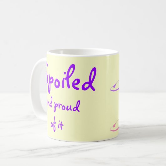 Spoiled High Hiel Diva Koffiemok (Voorkant links)