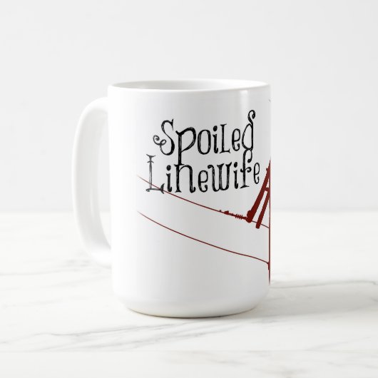 Spoiled Linewel Mok (Voorkant links)