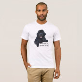 Spoiled Newfoundland Dog T-shirt (Voorkant volledig)
