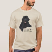 Spoiled Newfoundland Dog T-shirt (Voorkant)