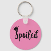 Spoiled Princess Crown Sleutelhanger (Voorkant)