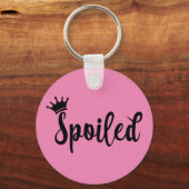 Spoiled Princess Crown Sleutelhanger (Voorkant)