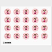 Spoiled Princess Ronde Sticker (Vel)