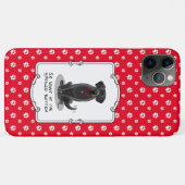 Spoiled Rotten Black Lab Labrador Retriever Dog Case-Mate iPhone Case (Achterkant (horizontaal))