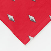 Spoiled Rotten Black Lab Labrador Retriever Dog Fleece Deken (Hoek)