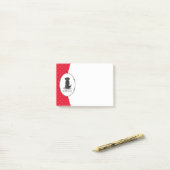 Spoiled Rotten Black Lab Labrador Retriever Dog Post-it® Notes (Op bureau)