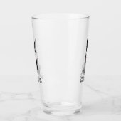 Spoiled Rotten Boston Terrier (zwarte hond) Glas (Links)