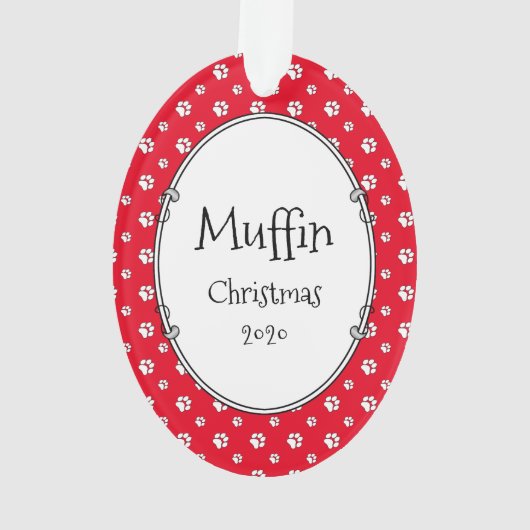 Spoiled Rotten Boston Terrier (zwarte hond) Ornament (achterkant)