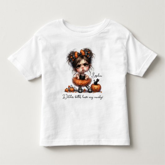 Spoiled Rotten – griezelig, Schattige en vol van h Kinder Shirts (Voorkant)