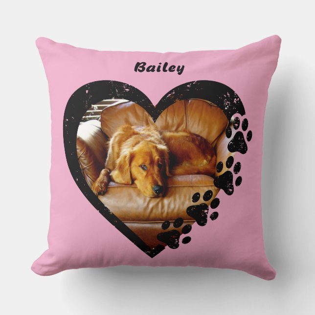 Spoiled Rotten Pet Photo Sierkussen (Voorkant)