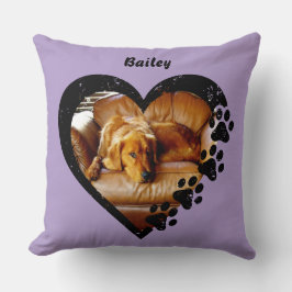 Spoiled Rotten Pet Photo Sierkussen