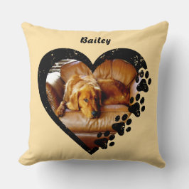 Spoiled Rotten Pet Photo Sierkussen