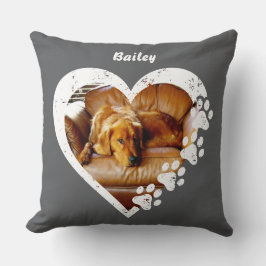 Spoiled Rotten Pet Photo Sierkussen