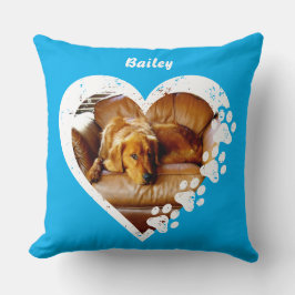 Spoiled Rotten Pet Photo Sierkussen