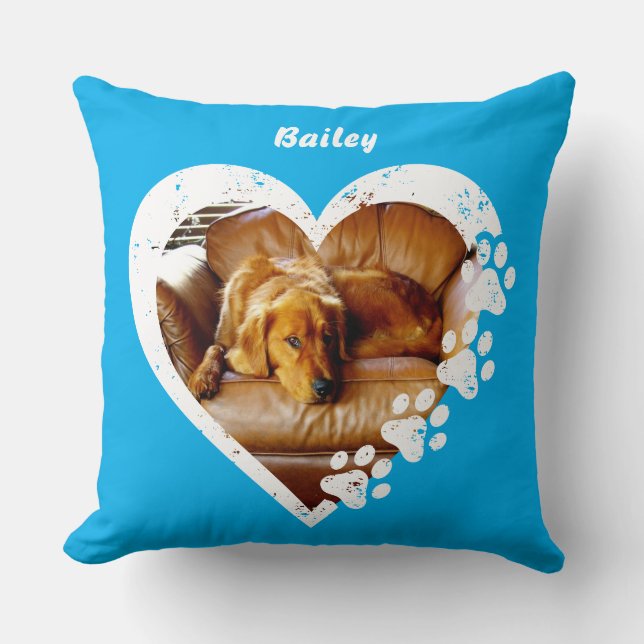 Spoiled Rotten Pet Photo Sierkussen (Voorkant)