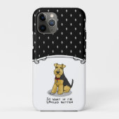 Spoiled Rotten Welsh Terrier Dog - Cute Case-Mate iPhone Case (Achterkant)