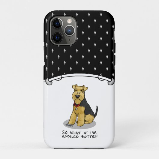 Spoiled Rotten Welsh Terrier Dog - Cute Case-Mate iPhone Case (Achterkant)