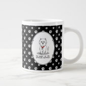 Spoiled Rotten Westie West Highland White Terrier Grote Koffiekop (Rechts)