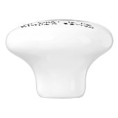 Spoiled Rotten Yellow Lab Labrador Retriever Funny Keramische Knop (Zijkant)