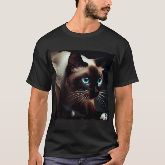 Spoiled Siemise, Lulu the Cat T-shirt (Voorkant)
