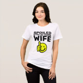 SPOILED STAY AT HOME WIFE T-SHIRTS (Voorkant volledig)
