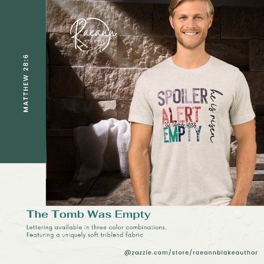 Spoiler Aert - Het Graf Was Leeg Tri-Blend T-shirt