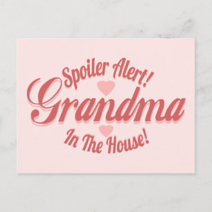 Spoiler Alert Grandma Briefkaart