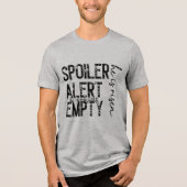 Spoiler Alert - Het Graf Was Leeg Tri-Blend T-shir Shirt (Voorkant)