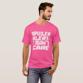 Spoiler Alert I Dont Care Emo Clothes T-shirt (Voorkant volledig)