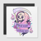 Spoiler Alert Iedereen Sterft Schattige Roze Hallo (Voorkant / Achterkant)