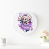 Spoiler Alert Iedereen Sterft Schattige Roze Hallo Grote Klok (Huis)