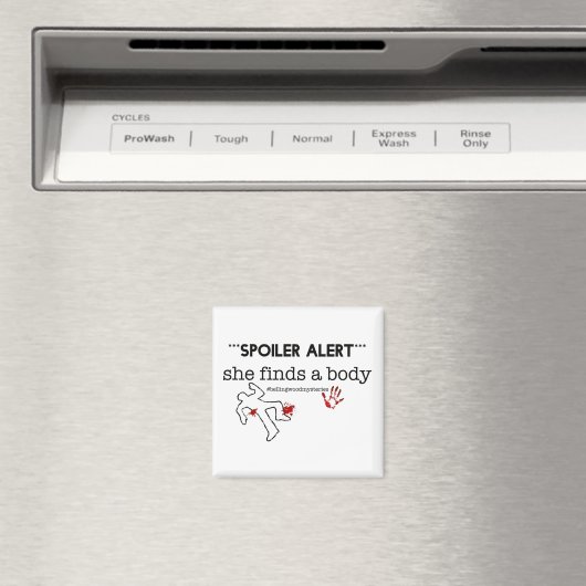 Spoiler Alert Magnet (Insitu (Vaatwasser))