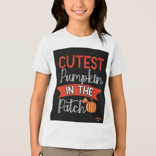 Spoiler Alert: Schattigee Pumpkin Herfst Thanksgiv Tri-Blend Shirt (Voorkant)