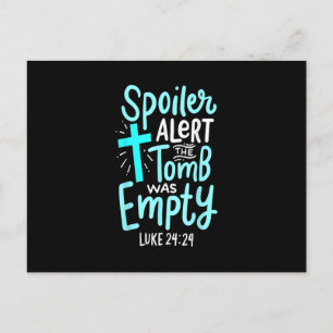 Spoiler Alert Tomb was Leeg paasse religieuze Chri Briefkaart