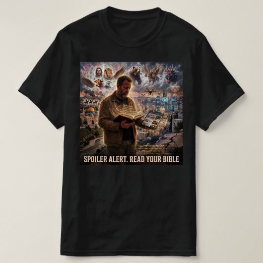 Spoiler Waarschuwing T-shirt (Design voorkant)