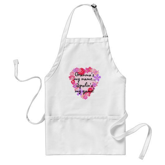 Spoiling Grandma Apron Standaard Schort (Voorkant)