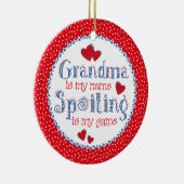 Spoiling Grandma Ornament (Rechts)