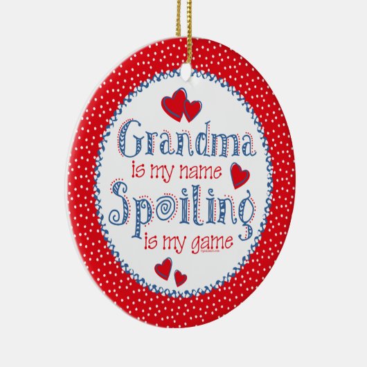 Spoiling Grandma Ornament (Rechts)