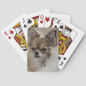 Spoilt Chihuahua Relaxing Pokerkaarten (Achterkant)