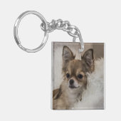 Spoilt Chihuahua Relaxing Sleutelhanger (Voorkant Links)