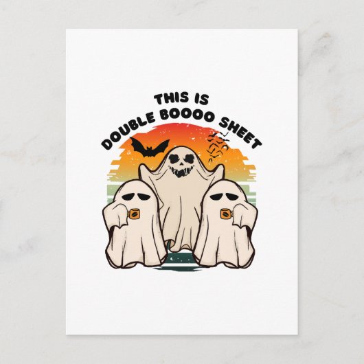 Spok Halloween Kostuum Grappig Boe Briefkaart (Voorkant)