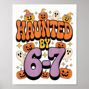 Spokane 67 Meme Zes Zeven 6-7 Grappige Internetgra Poster