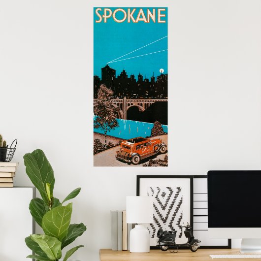 Spokane Adverteren Poster #1Spokane, WA (Thuiskantoor)