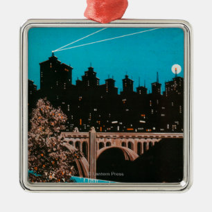 Spokane Adverteren Poster #1Spokane, WA Metalen Ornament